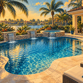 Suncoast Signature Collection pool